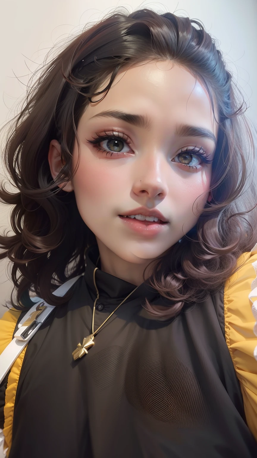 Anime cabelo cacheado