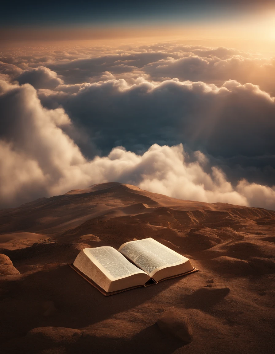 Amazing Holy Bible,, Landscape in the skies, cinemactic, Israel and Jerusalem, ultra fotorreal |, Ultra Detalhado, detalhes intrincados, hiper-realista, octan render, 8k, Full HD