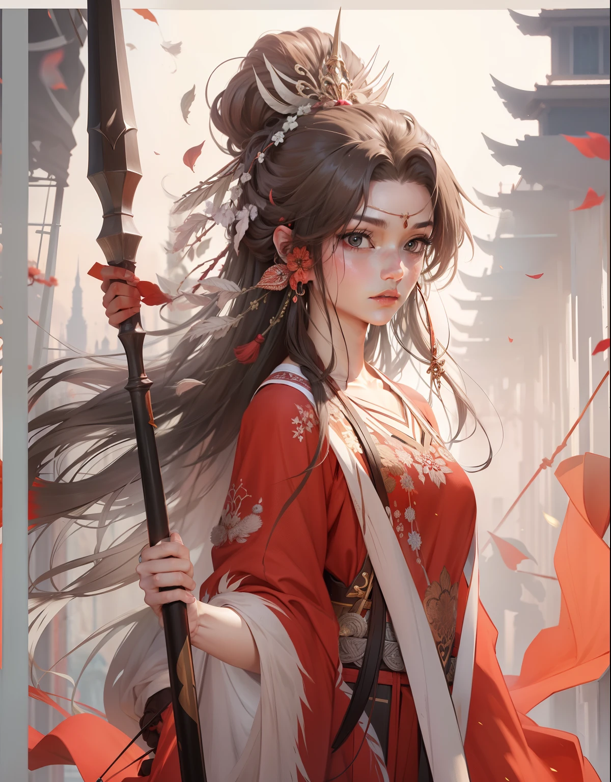 Long grip spear