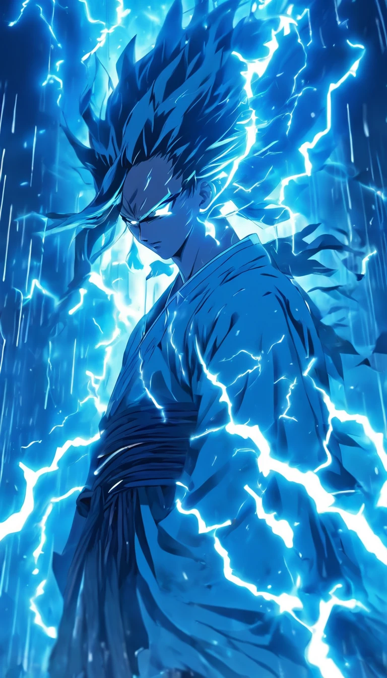 ((Masterpiece)),(Best quality)),Faraway view,Perimeter lightning,Sword Rain,A young Taoist priest,Infinite Sword System,Glow effects,Hyper-realistic,Ultra photo realsisim,Chinese black and white ink style,Black and white,Decolorization,Smudge,ink,8K,super-fine,high qulity,OC renderer