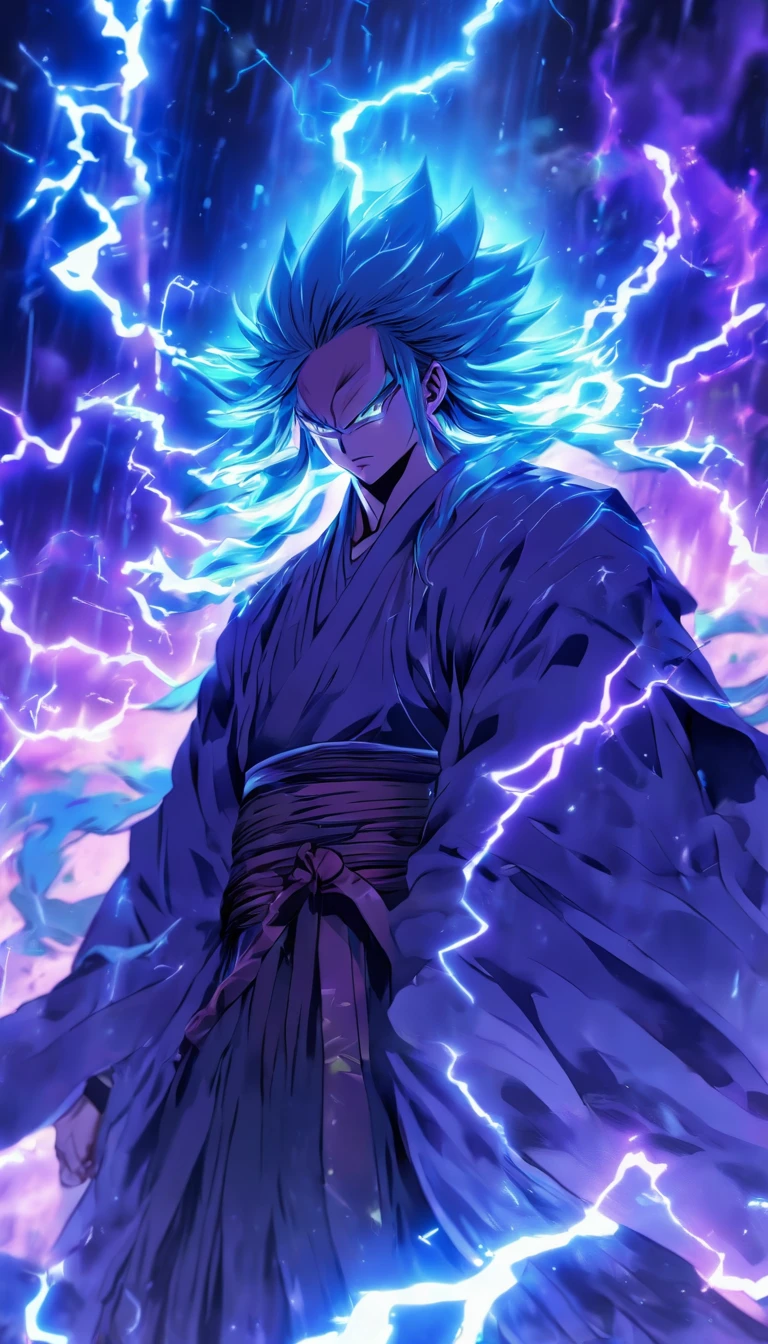 ((Masterpiece)),(Best quality)),Faraway view,Perimeter lightning,Sword Rain,A young Taoist priest,Infinite Sword System,Glow effects,Hyper-realistic,Ultra photo realsisim,Chinese black and white ink style,The purple,Decolorization,Smudge,ink,8K,super-fine,high qulity,OC renderer