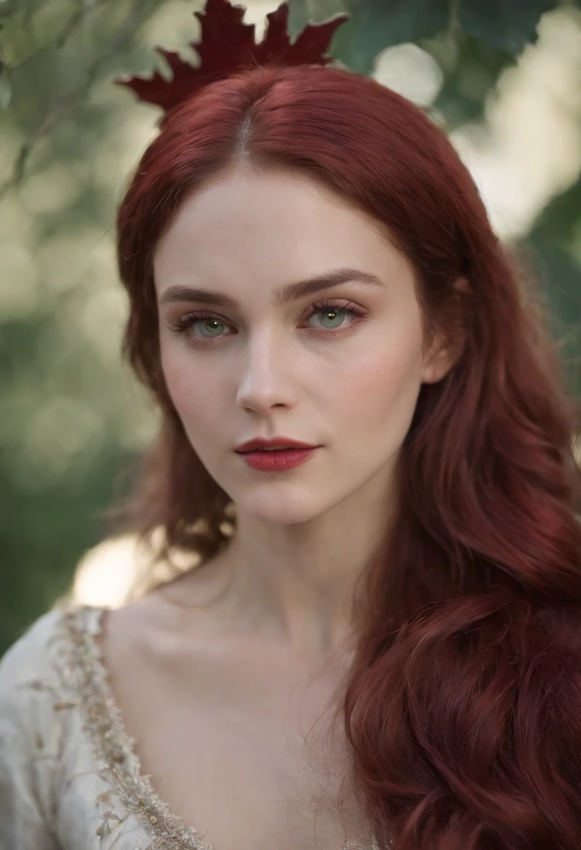 (((a deep reddish wound crosses her left cheek))) fair complexion, woman around 19 years old, natural white hair, distinctive green eyes, wearing kohl, slender and graceful, beautiful, candlelight in a medieval setting, ultra sharp focus, realistic shot, medieval female clothes, tetradic colors (scar:1.4)