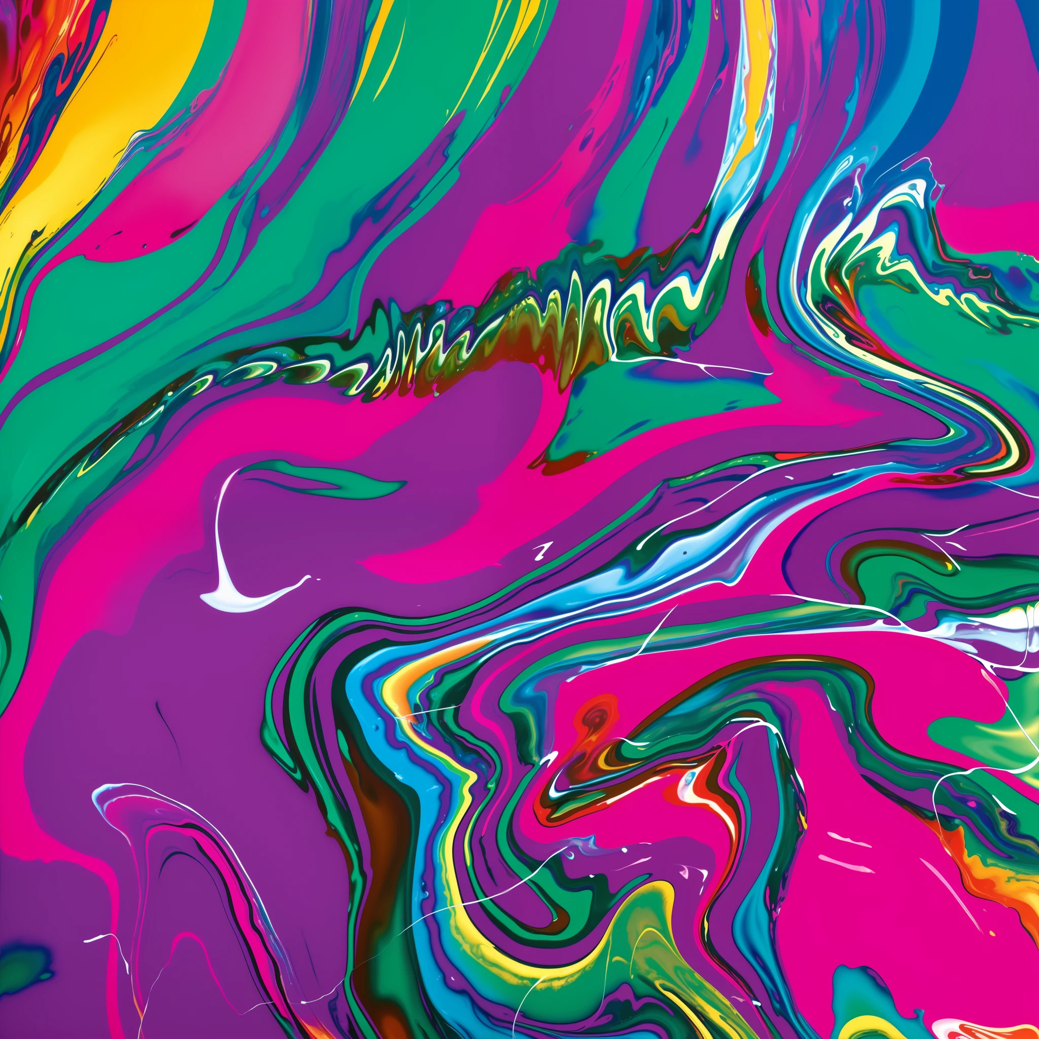 Close-up of a colorful painting with lots of colors, Bright painting with neon ink, liquid marble fluid painting, Multi-colored curls of paint, Swirling Liquid Abstract Art, vibrant digital painting, Marbling, Intricate fluid paint, abstract psychedelic, Marbling effect, Bright psychedelic colors, Very strange and abstract, Swirling paint, Swirling bright color lines