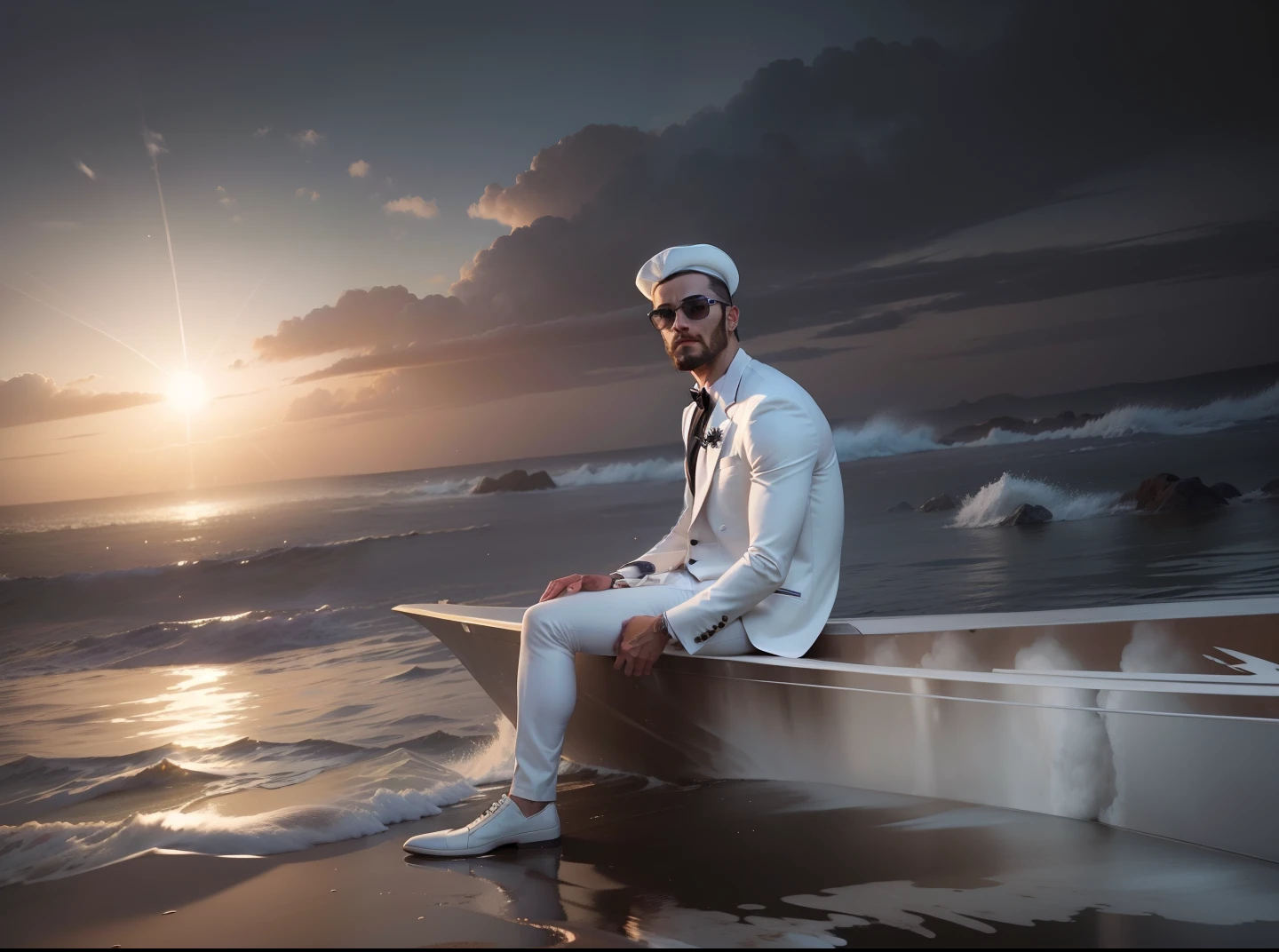 vestido com um terno branco e gravata preta sentado em uma mesa, white suit and hat dropped over one eye, a suited man in a hat, terno branco e gravata vermelha , vestindo terno branco, homem bonito, bonito e elegante, terno branco, elegante, beautiful man, apelo masculino alta moda, muito bonito, Macho bonito, vestindo terno branco futurista
 INFO
Size
1536X1536
Date
Sep 11, 2023
Type
upscale