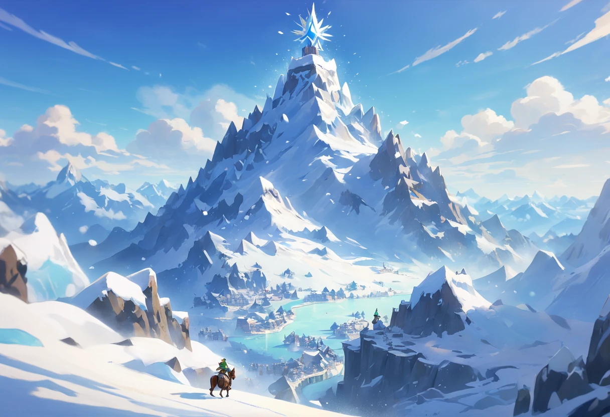 (best quality,4k,8k,highres,masterpiece:1.2),ultra-detailed,(realistic,photorealistic,photo-realistic:1.37),wide view,spiky snowy mountain,mountain top,ice, snow, spike, ice punk style,cold winter visual,blizzard,lots of small mountains, big mountain, surround
