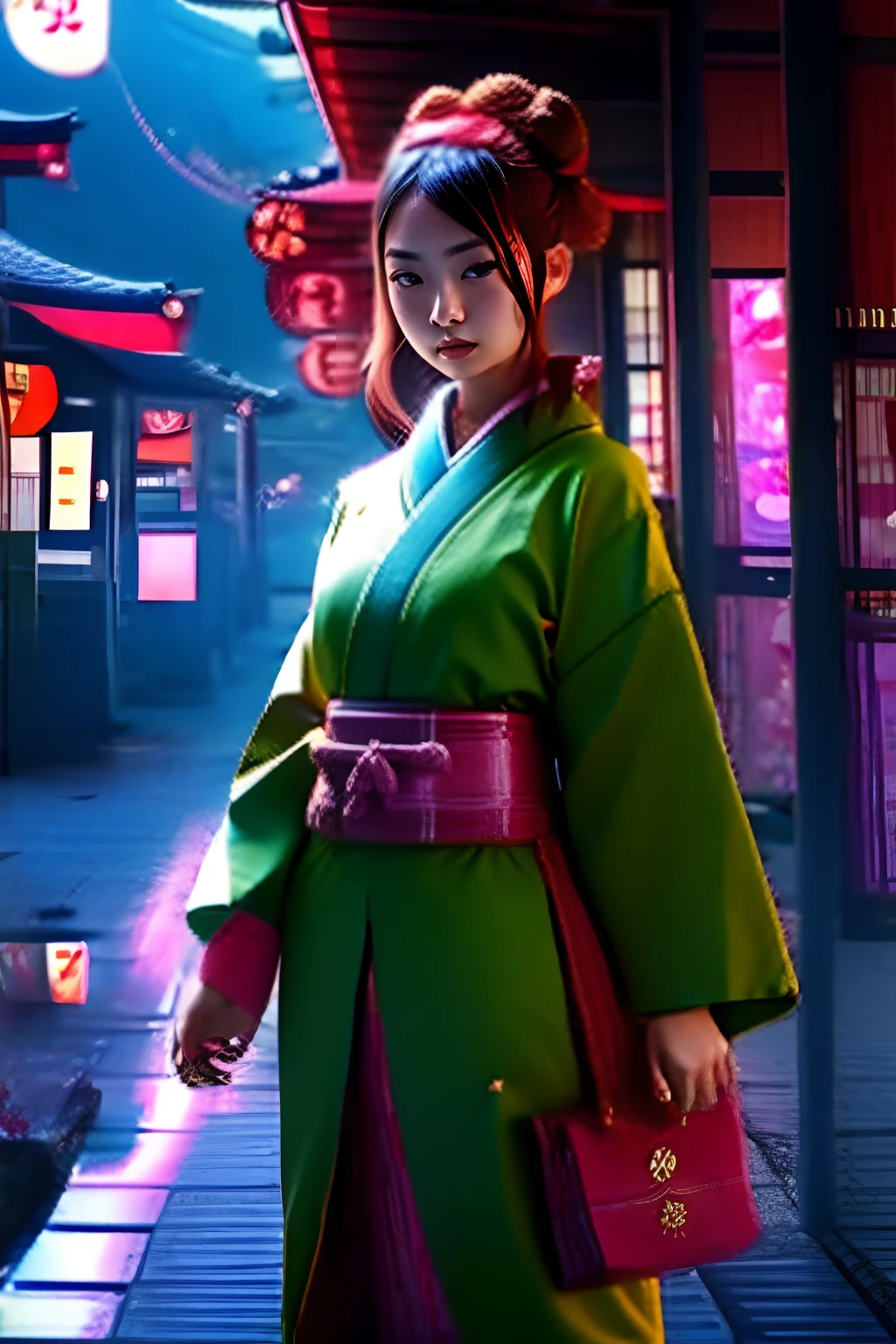 artstation, intricate, focus, artwork, atey ghailan, antonio moro, style, cg, most, white, eyes, solo, background, lighting, screencap, 1girl, handsome, long, hands, holding, red, featuring, tokyo, lights, reflections, chromatic, depth, robe, clothed, photography, ultrarealistic, cinematic, action, magic, misty, green, diamonds, shop, both, t, overwatch, color, glow, wlop, cute, reeds, lens, jeremy lipking, lightning, down, dress, behind, dark-skinned, star, sketch, good, highly, huge, yamato-5000