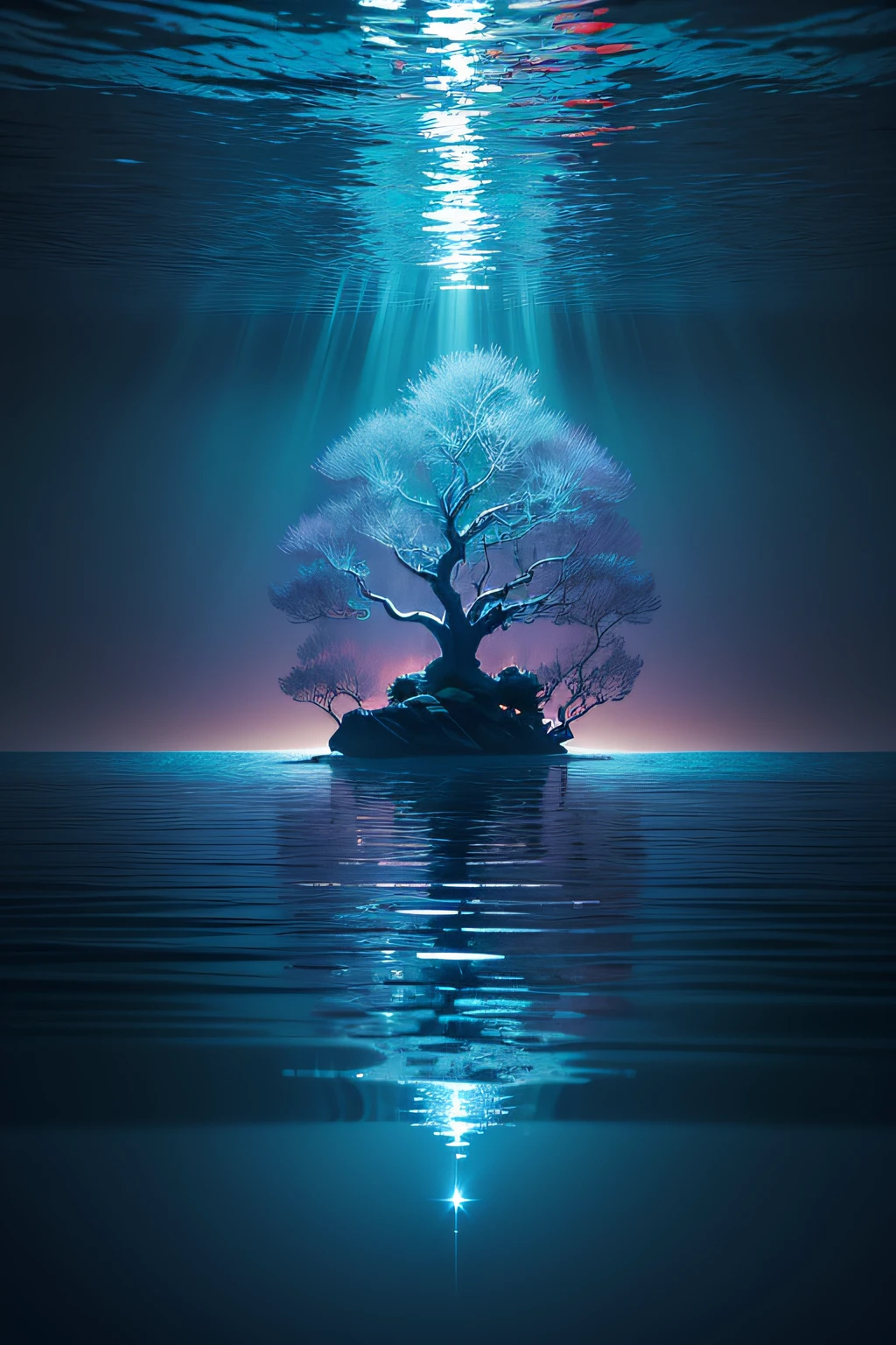 cross,blood,water,light,peaceful,peaceful underwater world,tranquil reflections,serene surface,pure tranquility,subtle ripples,flickering sunlight,gentle movement,crimson hue,colorful marine life,dreamlike ambience,crystal clear depths,mystical aura,calm and soothing,serenity of the deep,infinite tranquility,boundless underwater sanctuary,sacred symbolism,vibrant shades of blue,harmony of elements,dancing rays of light,eternal stillness,serene and untouched,fluid beauty,underwater sanctuary,serene meditation,flowing currents,radiant glow,divine silence,ethereal atmosphere,surreal underwater paradise,pure serendipity,peaceful coexistence,light piercing the darkness,majestic beauty,harmonious balance,whispering secrets,calm and undisturbed nature,breath of tranquility,suspended serenity,endless serenade of water and light,luminous peacefulness,gentle harmony of life.
