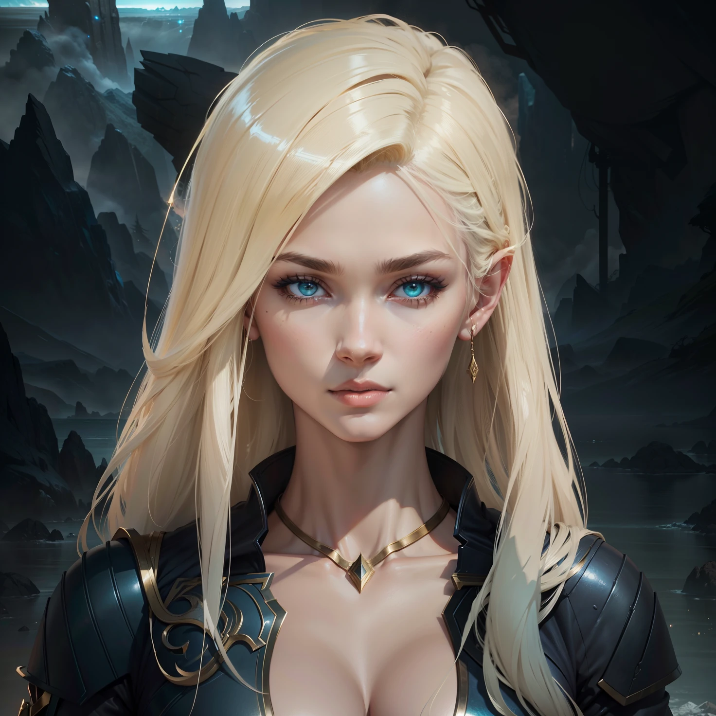 Asgard，valkyrie, mulher com corpo perfeito, com um corpo torneado e musculoso. Anatomia correta，epic fantasy digital art，tmasterpiece，8k，high-definition resolution，desenho detalhado，Qulidade Superior，, Epic composition