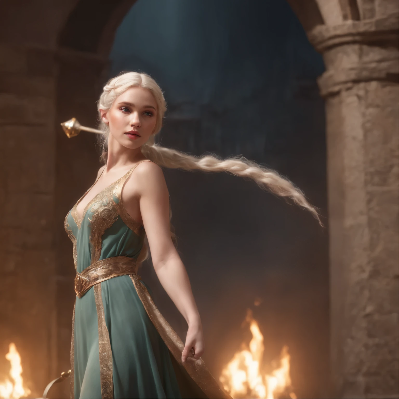 (Professional 3D Rendering:1.3) In the (Realistic:1.3) photo of the most beautiful artwork in the world,Beautiful Nordic fairy princess, Full body 8K unity rendering, action SHOT, skin pore, Very bright lighting, heavy shading, Detailed, Detailed face, (Vibrant, photos realistic, Realistic, Dramatic, Dark, Sharp Focus, 8K), , (Convoluted:1.4), (Highly detailed:1.4), Digital Painting, rendering by octane, art stations, concept-art, Smooth, Sharp Focus, Illustration, Art Germ, (Roisch:0.23), Vlop Ilya Kuvshinov, Gregg Rutkowski and Alphonse Mucha Gracias, (Global Illumination, studio lights, volumettic light), Fantasy, elf, full body Esbian, ((Dark ancient city background:1.3)),CG Cessa,art stations