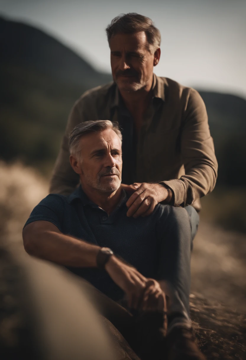 Portrait of a father