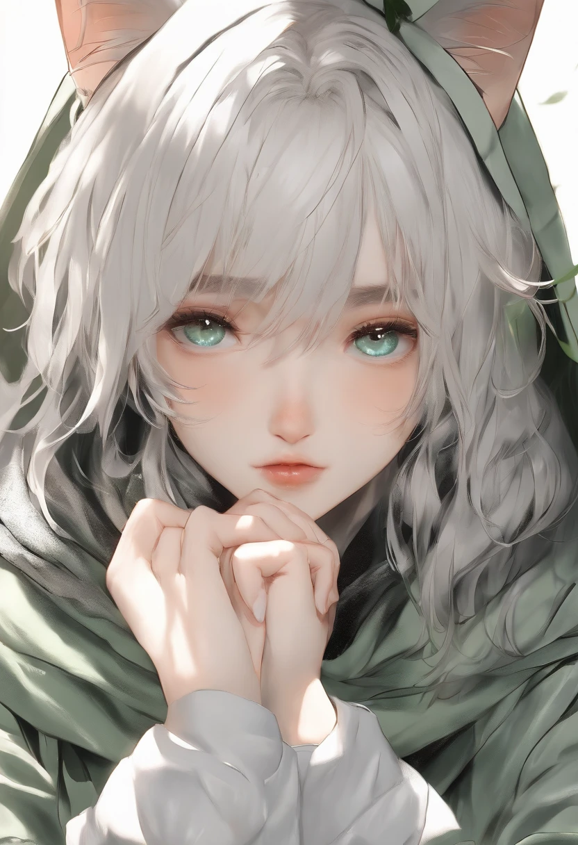 `(best quality,4k,8k,highres,masterpiece:1.2),ultra-detailed,(realistic,photorealistic,photo-realistic:1.37),anime style,portraits,detailed eyes,detailed lips,(black and white,monochrome) hoodies,cat-like,fascinating characters,vibrant colors,green and light bronze,shimmering eyes,light strokes,lively boys,light gray and light black`