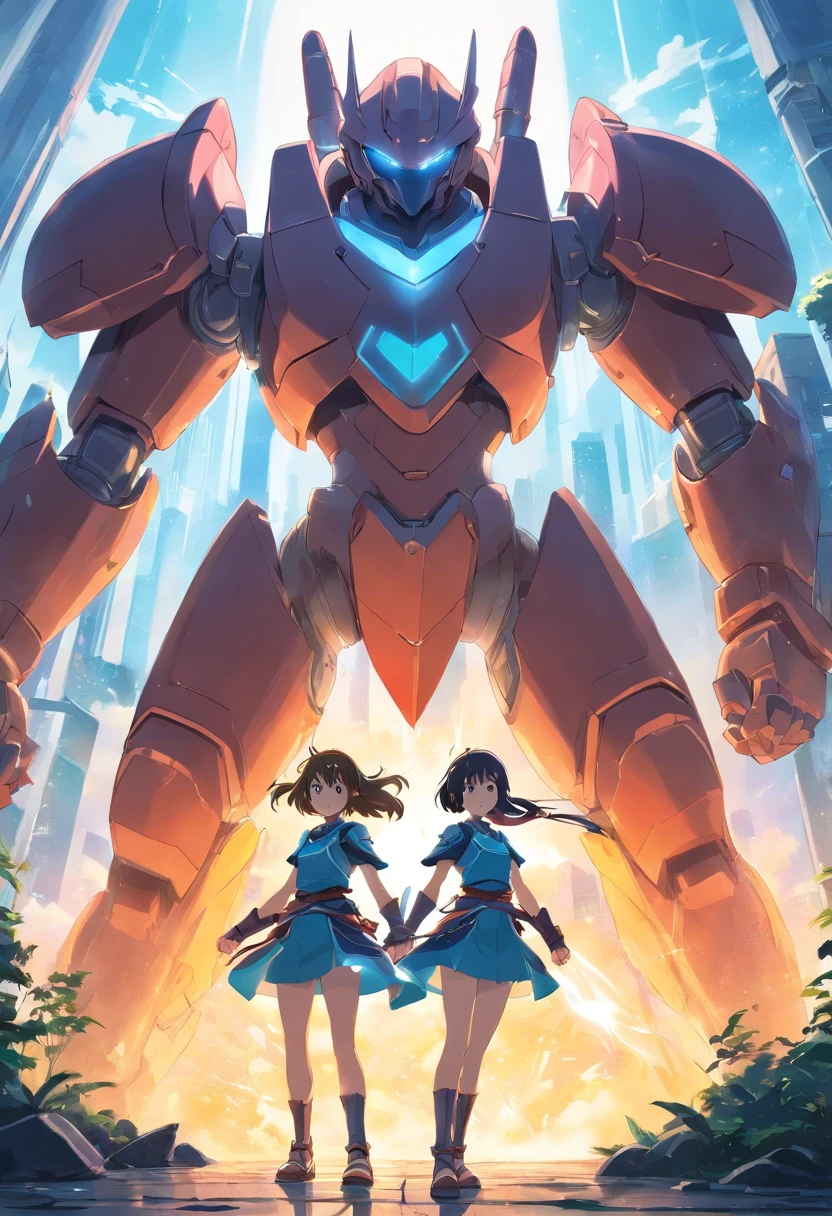 3 Girls in Armour in a fantasy world fighting monster to level up