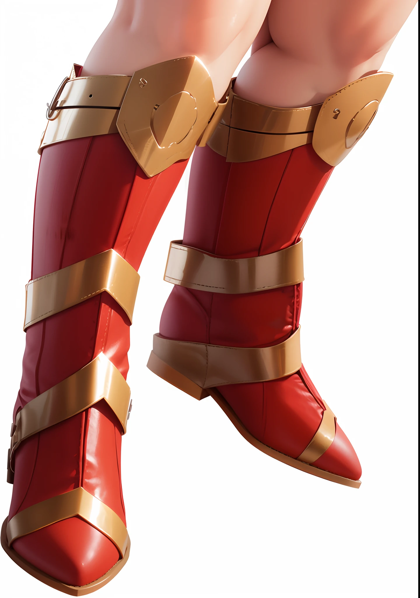 botas mulher maravilha chibi