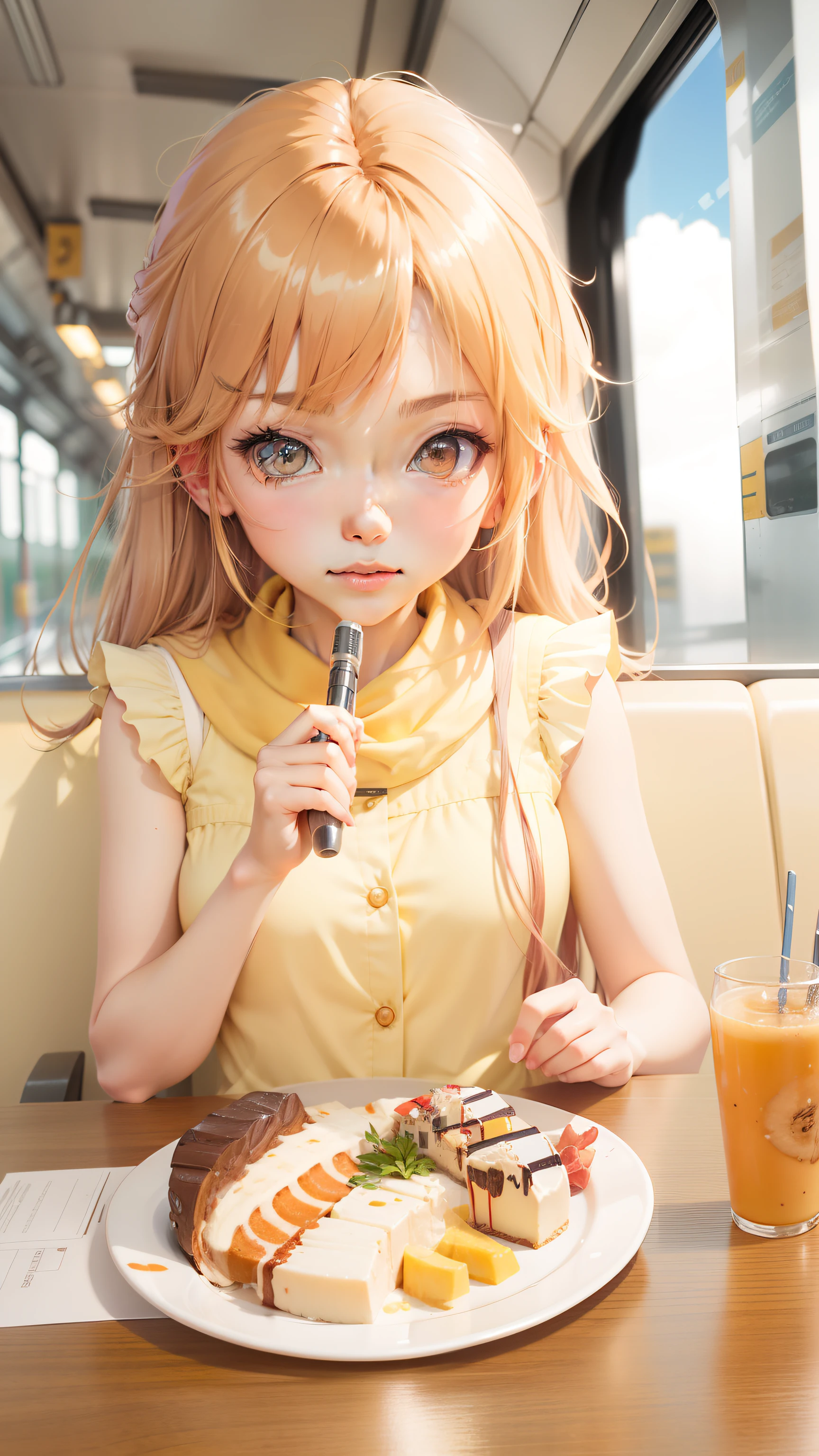 anime girl with long hair walking on a train platform, kantai collection style, railgun, konpeki no kantai, kantai collection arcade, kancolle, makoto shinkai style, anime visual of a cute girl, makoto shinkai art style, beautiful anime high school girl, anime style 4 k, official artwork, shinkai makoto