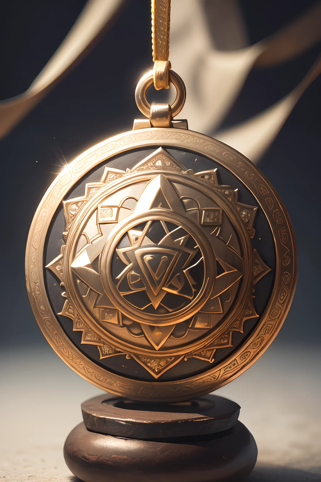 pedra, medalhao, diamante, talisman, circulo