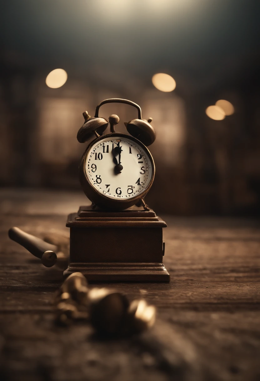 Imagine a ticking time bomb, Made with school laís and with a clock attached. It's a TNT, em formato de desenho infantil