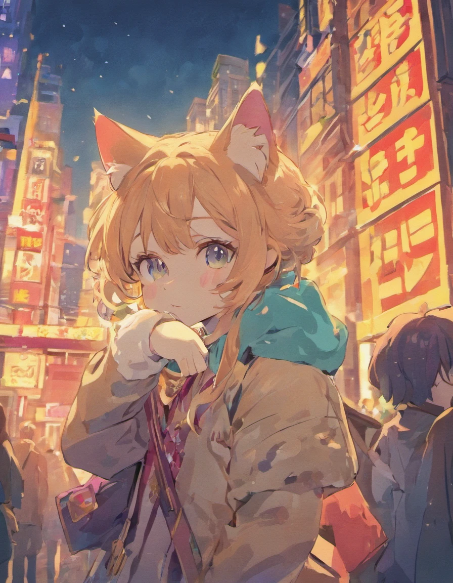 Cat-shaped bag