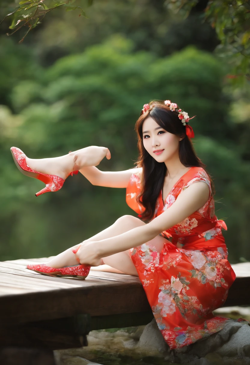 a cute Japanese adult girl