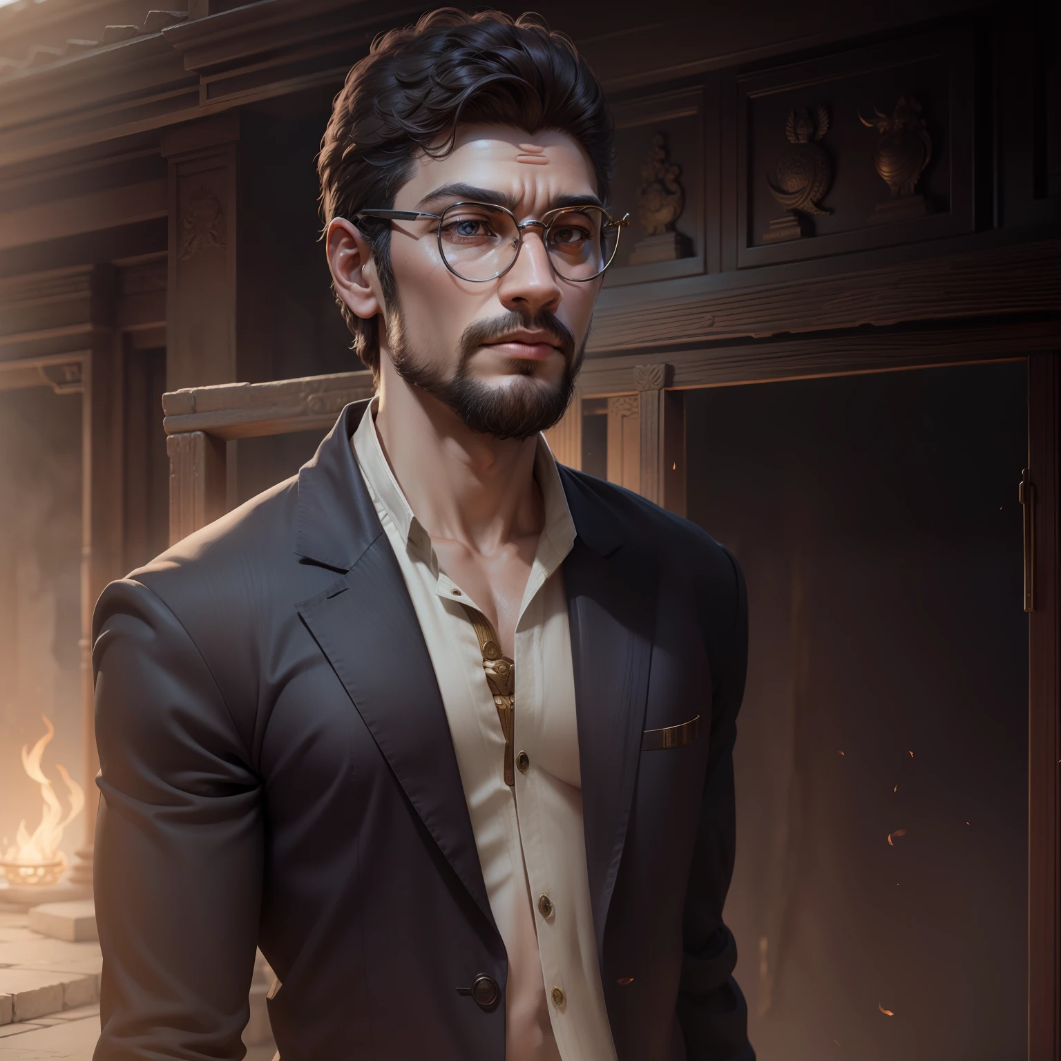 god of gambler, realistic, 8k, masterpiece