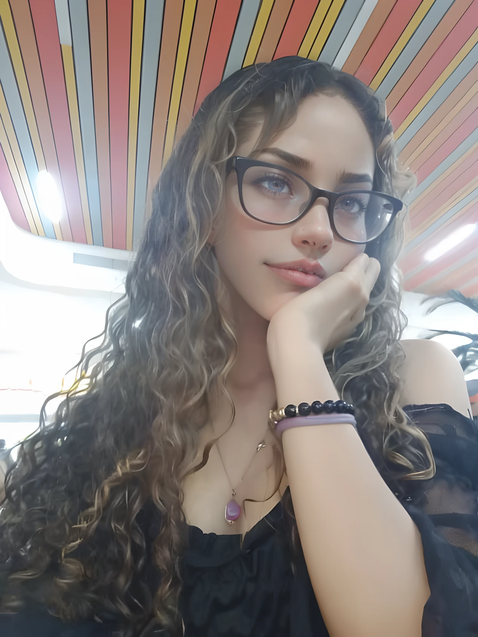 cara cuadrada, full of acne, gafas, pulgada