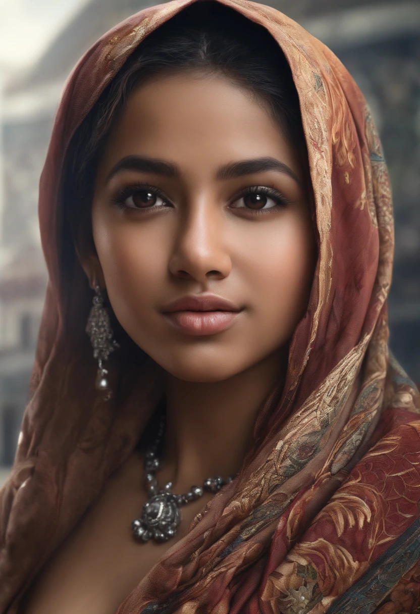hijab, naked malay girl, showing boobs, high quality UHD wallpaper