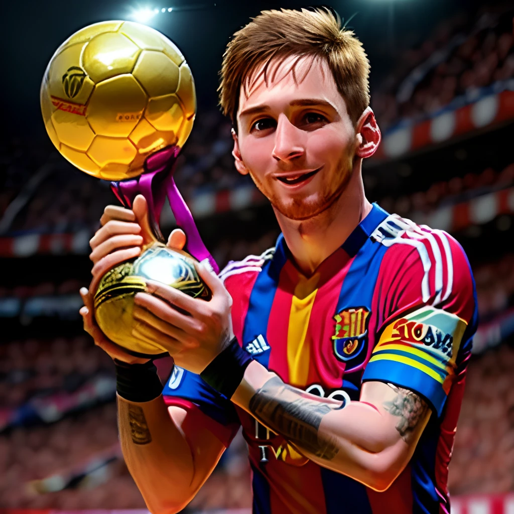 Messi winner of Ballon d'Or