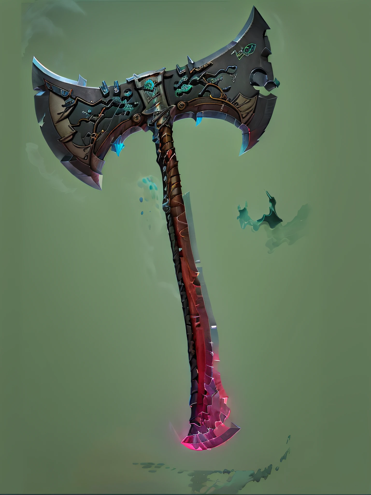 1Big axe axe, hiquality, Concept art