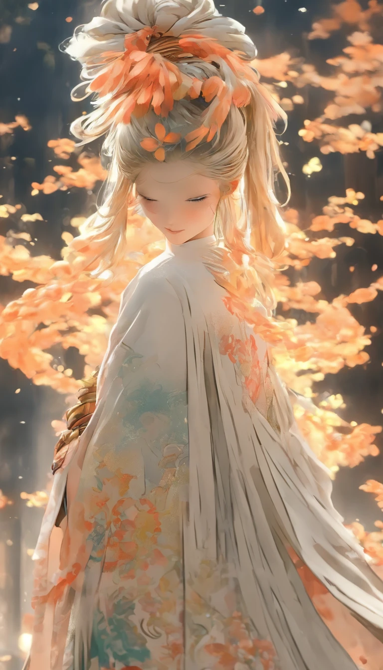 Chinese ink style,Smudge,Black and white,Decolorization,Sword Fairy,Flowing and chic,Wide robe,Full body like,8K,((super-fine)),Hyper-realistic,(((OC renderer)))