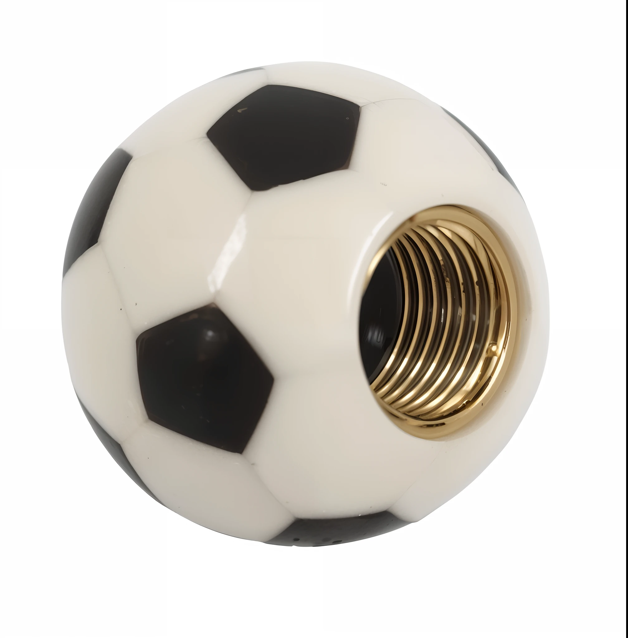 A close-up of a football，There is a nut inside, Ball, | 28mm |, knobs, soccer ball, soccer ball, soccer ball, Retro, 1 / 8 0 seconds, 3 6 0 p, acrylic pour, Pop, 70's, 70's, 8 K - H 7 6 8, 2023 4K, Spherical accordion case