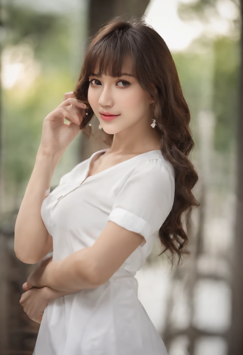 ???? anime girl, futa, white polo shirt, white sneakers, tennis wear, white mini skirt, masterpiece, best quality, realistic, ultra-detailed, (shiny skin, sweating: 1.4), ridiculous, In the ?????, ??????? penetration of false male ????????? can be seen, (open your legs slightly）