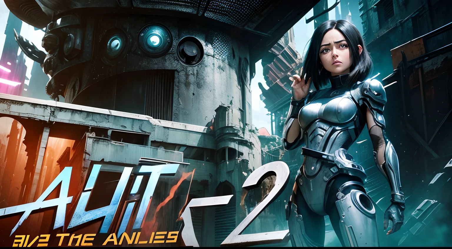alita 2, poster concept