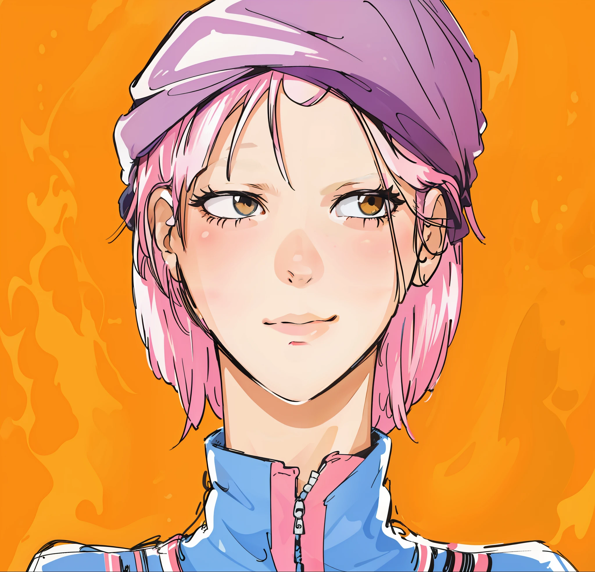 Girl face, full HD.