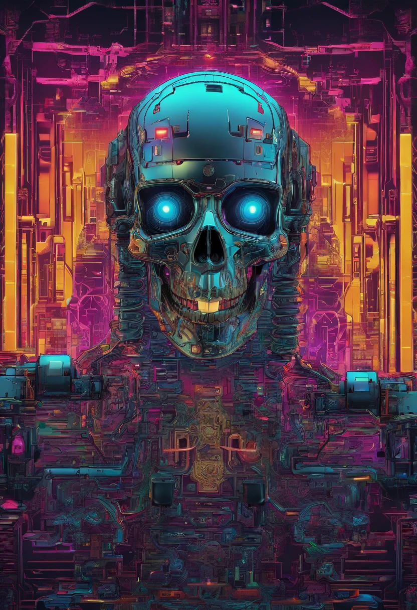 a close up of a skull with a flower on its head, fantasy skull, scary detailed art in color, scary color art in 4 k, sacred skull, conjuring psychedelic background, detailed digital artwork, calavera, sacred skulls, psychedelic illustration, sugar skull, skull face, death skull, scary art in color, skull liminal void background, psychedelic art style