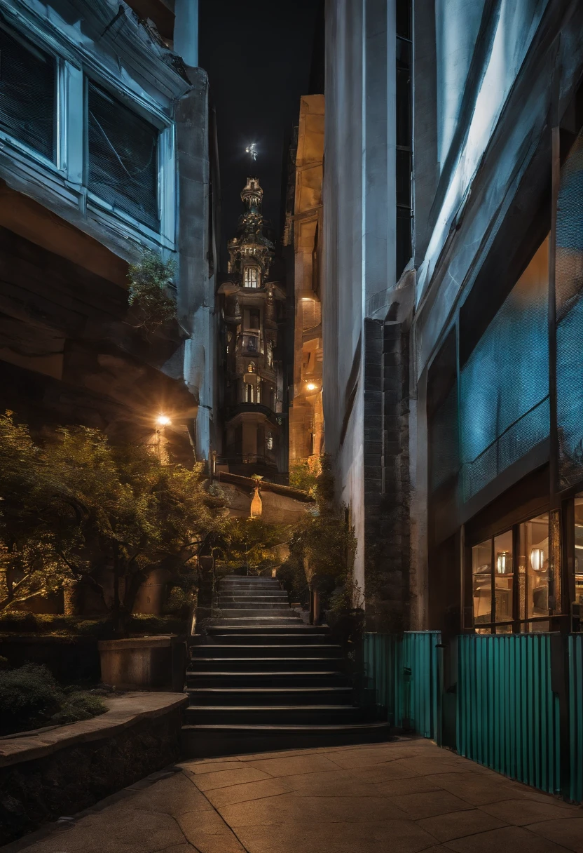 perssonage cyber punk,urban buildings,com fundo preto,tmasterpiece,True Restoration,Aprimore os detalhes,Fujifilm XT3 Uma obra-prima de pintura realista,melhor qualidade,8k UHD,digital SLR camera