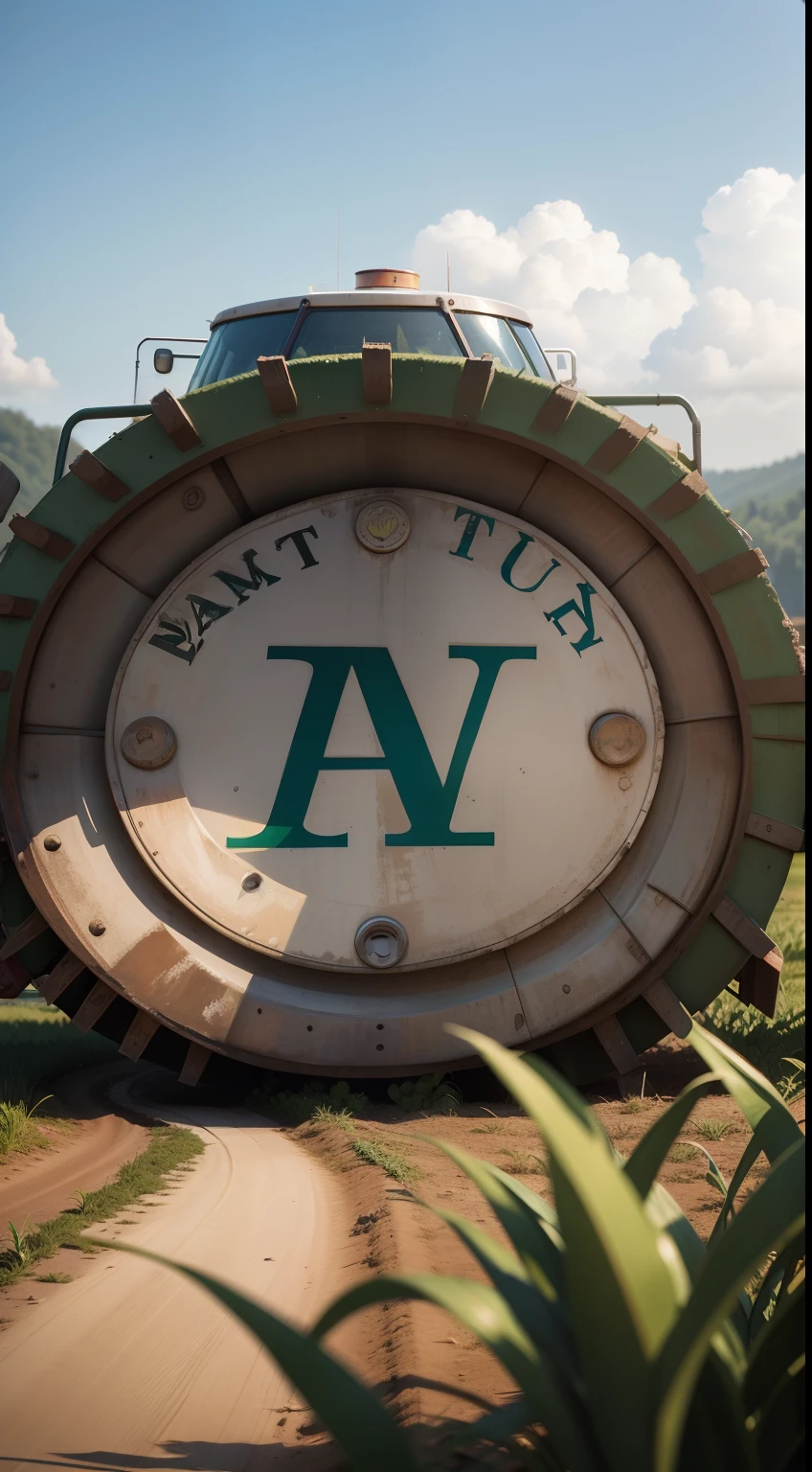 Agricultural company logo with the letters WD --auto