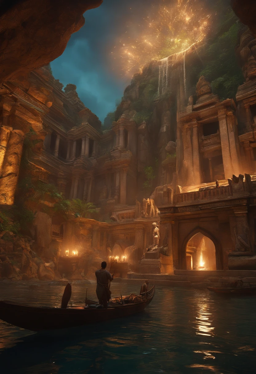 (Ultra photo realsisim, Intricate, epic cinematic scenery), (Mind Destroyers search for the legendary Lost City, full bodyesbian) (In the bustling port), (Intricate, A lot of small details, Amazing lighting, stunning environment), (Colorful, Ultra photo realsisim, High quality, Highly detailed, Sharp focus, 8K UHD, ultra-realistic realism)