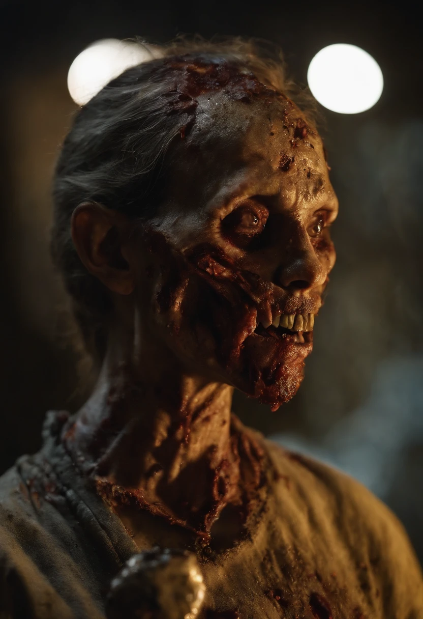 A Perfect Zombie Pikachu, Blood Sparks, Maniac Face, Detailed and Intrincicate, Melting