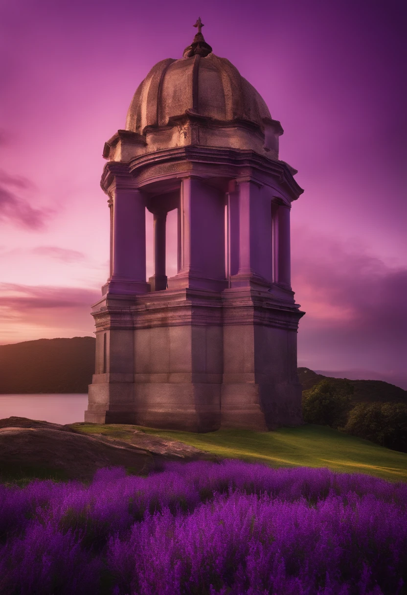 Purple location icon (inlustração)