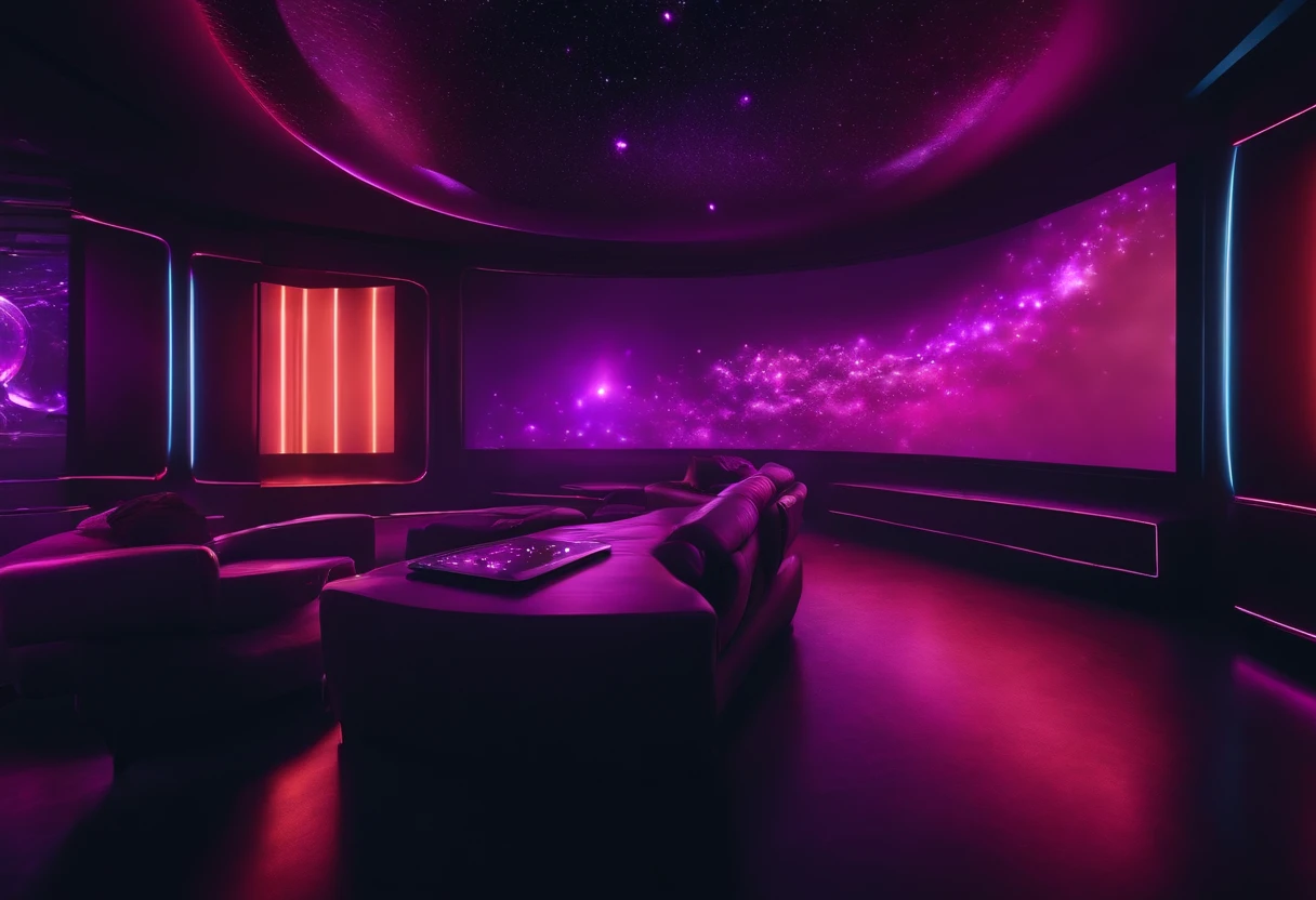 technology
8k with purple lights in the background