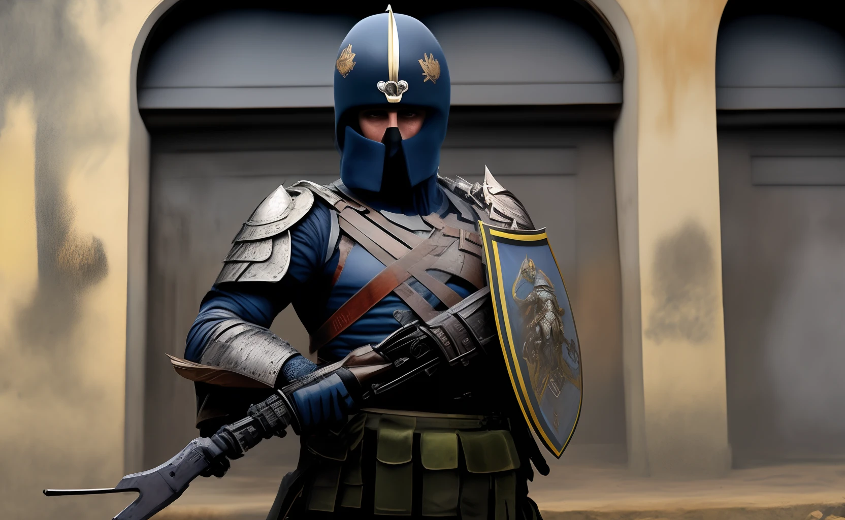 Imgem de um guerreiro