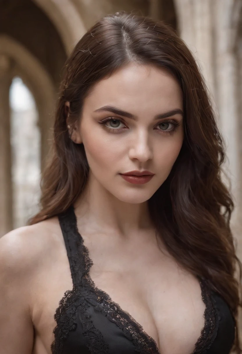 A beautiful Norena gothic gorp skin slim, hermosas tetas enormes, un hermoso culo gordo y duro con su bikini de tanga rasgado;