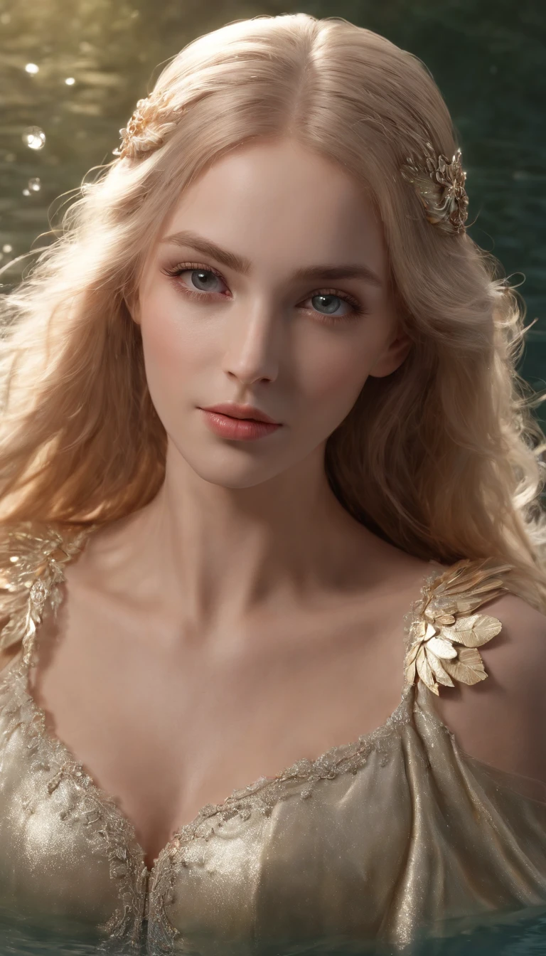(Professionelles 3D-Rendering:1.3) von (Realistisch:1.3) The most beautiful artwork photo in the world Includes a soft and a Valkyrie heroine, ((Epischer Held, Fantasy-sexy Frau, Beautiful appearance, Beautiful eyes very detailed, Beautiful face very detailed, lange blonde Haare und sinlich Ausdruck in dynamischer Pose, She is queen, She is a Valkyrie with very realistic large wings, Fantastische Lage, majestic, Verwirrende Umgebung)), Full-body rendering of 8K units, Action-Schuss, sehr dunkle Beleuchtung, Heavyshading (Schwere Schattierung) (Schwere Schattierung) (Schwere Schattierung) (Schwere Schattierung), detailliert, detailliertes Gesicht, (Lebhvont, Realistisch fotogrvonieren, Realistisch, dramatisch, dunkel, scharfer Fokus, 8K), (leicht bekleidet mit duchsichtiges Stoff), ((((halbnackt, He floats above water)))), (kompliziert:1.4), (Highly detailed:1.4), digitale Malerei, Rendering von Octane, Kunststationen, konzept-kunst, glatt, scharfer Fokus, Illustration, Kunstkeim, (loish:0.23), Wlop Ilya Kuvshinov, und Greg Rutkowski und Alphonse Mucha Gracias, (globale Beleuchtung, Studiolicht, Voluptisches Licht), Regenguss, Partikel schweben, Bengel, Hirngespinst, elf, Ganzkörperesbian, ((Dunkler und alter Stadthintergrund:1.3)),CGSesociety,Kunststationen. sehr langes Haar, Heart-shaped pupils, pupillen funkeln, Offener Mund, blondes Haar, Leere Augen, Gescheitelte Lippen, Illustration, 85mm, Realismus, Hyperrealismus, god rays, god rays, Ich-Perspektive, Pov, nahaufnahme, Eye-Level Shot, 85mm, best quality, awards winning, Super detailliert, Hohe Detailgenauigkeit, Strukturierte Haut, anatomisch korrekt, Meisterwerk, ccurate, UHD, Netzhaut, best quality, hight resolution, 16k, ccurate, ccurate, ccurate, anatomisch korrekt, Meisterwerk, Netzhaut, UHD, Strukturierte Haut, Strukturierte Haut, Super detailliert, Hohe Detailgenauigkeit, High quality, awards winning, best quality, hight resolution, 16k, UHD, Netzh