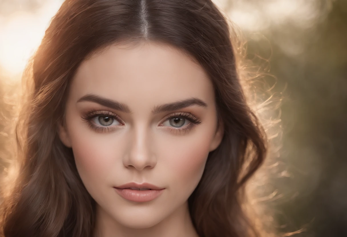 fotorrealista, Lip gloss, Pintura, Realistic, best quality, Ultra high resolution, profundidade, cor pastel, sombreamento natural, foco no rosto, face only, Olhando para o Viewer, cabelos longos, hair accessory, cabelos pretos, olhos castanhos e bem detalhados, vestir