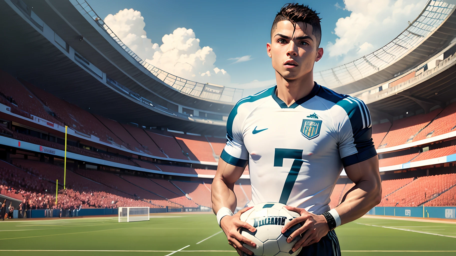 Ronaldo on the football field --auto --s2
