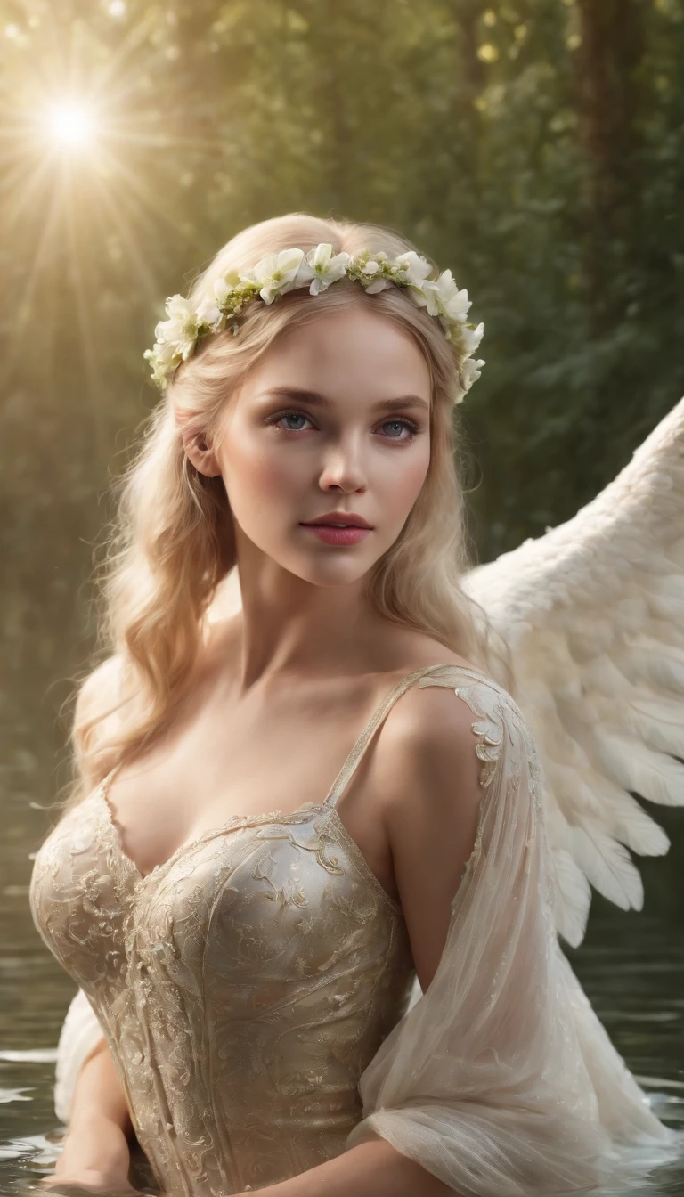 (Professionelles 3D-Rendering:1.3) von (Realistisch:1.3) The most beautiful artwork photo in the world Includes a soft and a Valkyrie heroine, ((Epischer Held, Fantasy-sexy Frau, Beautiful appearance, Beautiful eyes very detailed, Beautiful face very detailed, lange blonde Haare und sinlich Ausdruck in dynamischer Pose, She is queen, She is a Valkyrie with very realistic large wings, Fantastische Lage, majestic, Verwirrende Umgebung)), Full-body rendering of 8K units, Action-Schuss, sehr dunkle Beleuchtung, Heavyshading (Schwere Schattierung) (Schwere Schattierung) (Schwere Schattierung) (Schwere Schattierung), detailliert, detailliertes Gesicht, (Lebhvont, Realistisch fotogrvonieren, Realistisch, dramatisch, dunkel, scharfer Fokus, 8K), (leicht bekleidet mit duchsichtiges Stoff), ((((halbnackt, He floats above water)))), (kompliziert:1.4), (Highly detailed:1.4), digitale Malerei, Rendering von Octane, Kunststationen, konzept-kunst, glatt, scharfer Fokus, Illustration, Kunstkeim, (loish:0.23), Wlop Ilya Kuvshinov, und Greg Rutkowski und Alphonse Mucha Gracias, (globale Beleuchtung, Studiolicht, Voluptisches Licht), Regenguss, Partikel schweben, Bengel, Hirngespinst, elf, Ganzkörperesbian, ((Dunkler und alter Stadthintergrund:1.3)),CGSesociety,Kunststationen. sehr langes Haar, Heart-shaped pupils, pupillen funkeln, Offener Mund, blondes Haar, Leere Augen, Gescheitelte Lippen, Illustration, 85mm, Realismus, Hyperrealismus, god rays, god rays, Ich-Perspektive, Pov, nahaufnahme, Eye-Level Shot, 85mm, best quality, awards winning, Super detailliert, Hohe Detailgenauigkeit, Strukturierte Haut, anatomisch korrekt, Meisterwerk, ccurate, UHD, Netzhaut, best quality, hight resolution, 16k, ccurate, ccurate, ccurate, anatomisch korrekt, Meisterwerk, Netzhaut, UHD, Strukturierte Haut, Strukturierte Haut, Super detailliert, Hohe Detailgenauigkeit, High quality, awards winning, best quality, hight resolution, 16k, UHD, Netzh