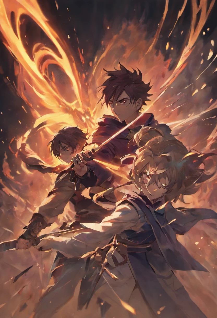 "Yasuo et Zed dans une bataille intense, Showcasing their mastery of blade and shadow techniques." Hyper realistic super detailed faces photoréaliste faces and demons