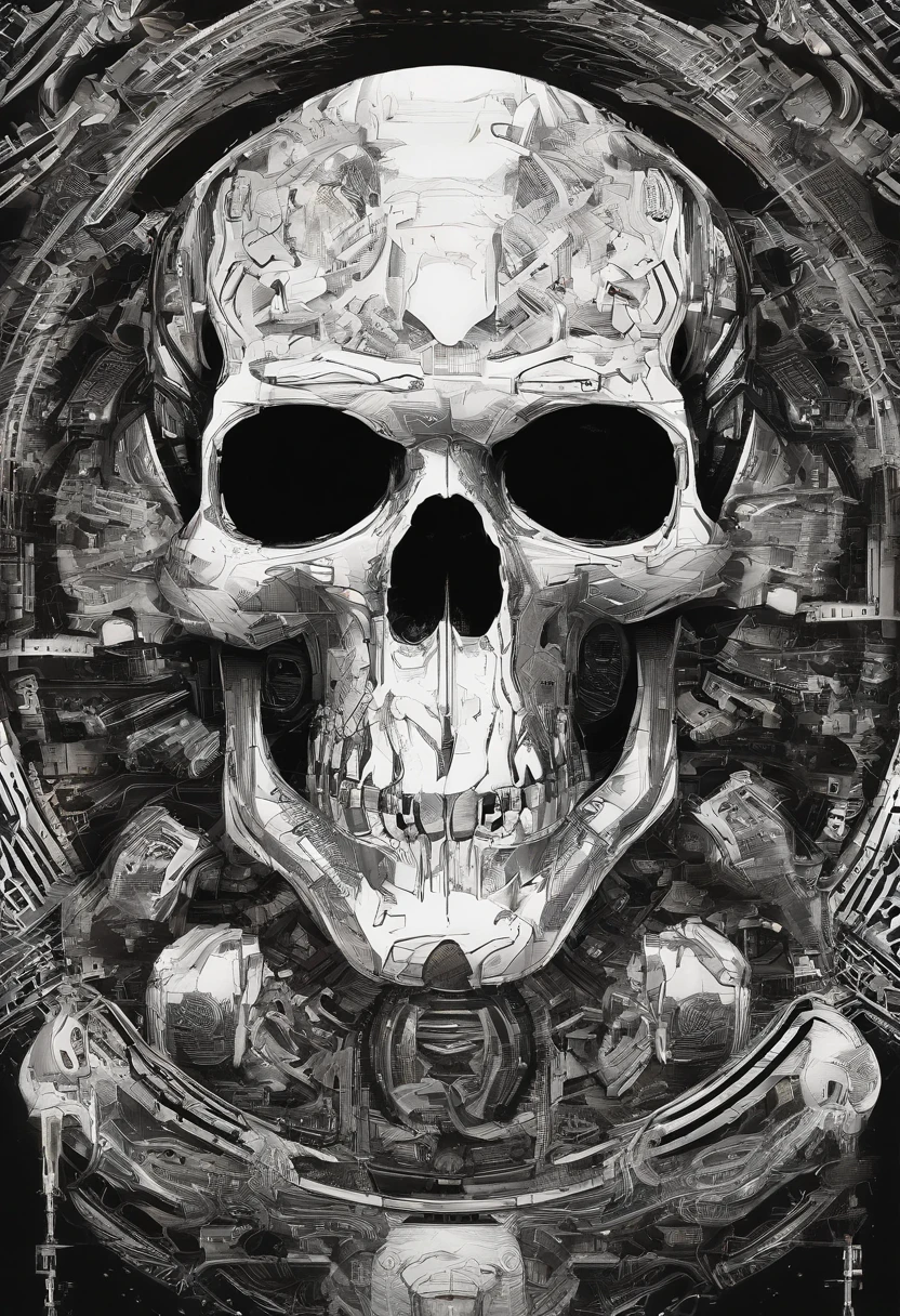 a close up of a skull with one eye in fury, viking symbols, impacting skull, broken teeth, fantasy skull, scary colorful detailed art, scary colorful art 8k, sacred skull, psychedelic background conjuration, detailed digital art, texture, sacred skulls , psychedelic illustration, textured skull, skull face, death skull, scary color art, psychedelic art style