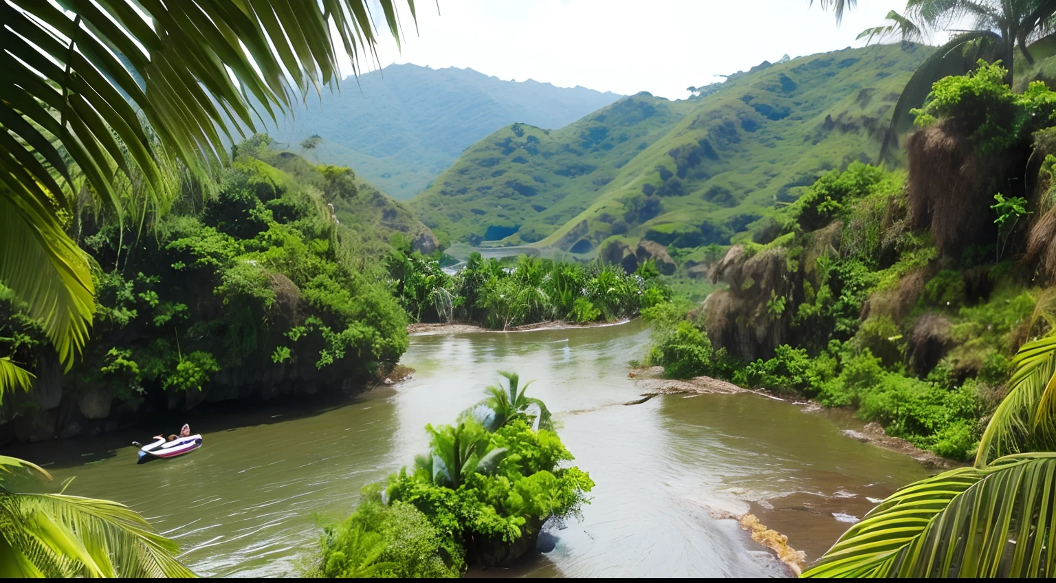Florestas tropicais exuberantes, montanhas imponentes e lagos cristalinos