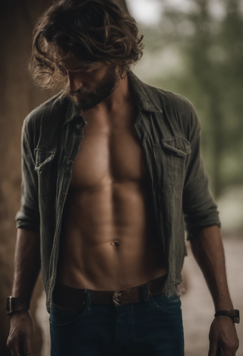 Full male nudity