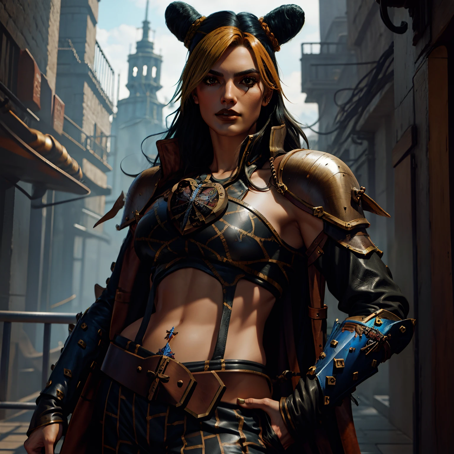 woman , sexy,leather armor, leather armor, pirate, Pirate,